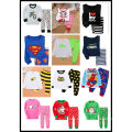 Casual Long Sleeve Set Boys′ Cotton Superman Children′s Homewear Pajamas